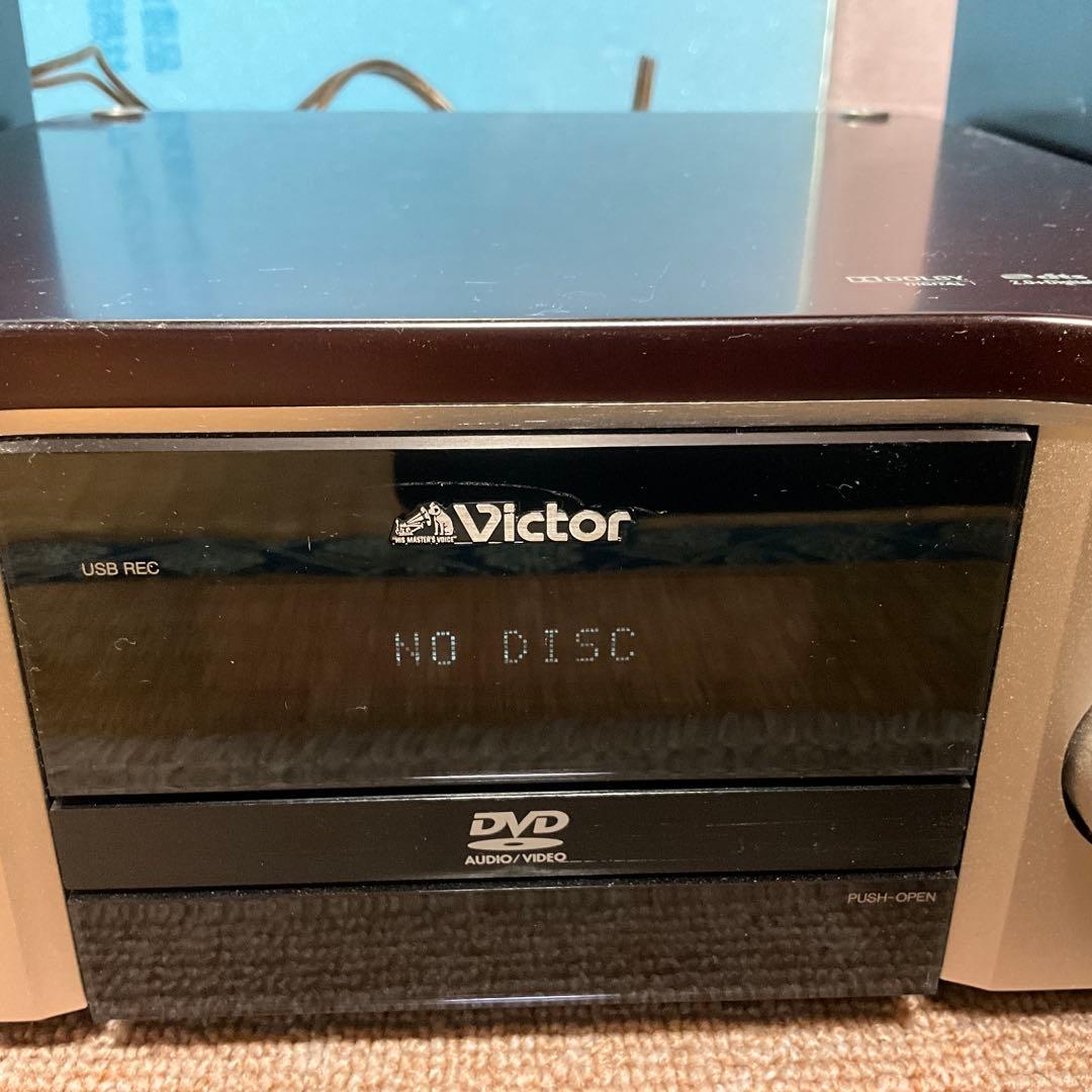 Victor ウッドコーンコンポEX-AR7 スピーカースタンドセットEX-A3