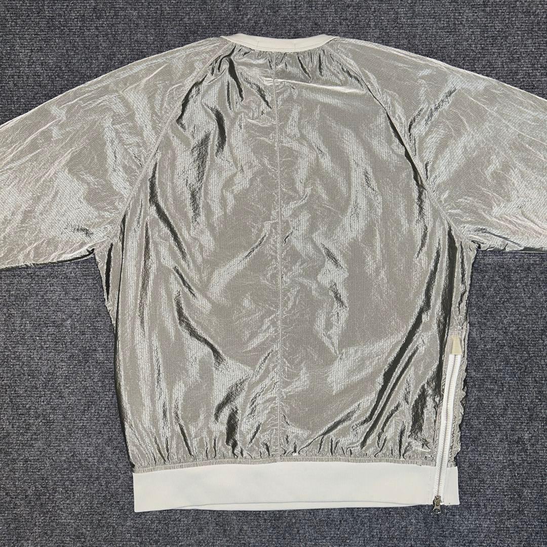 STONE  シルバー ナイロンアウター