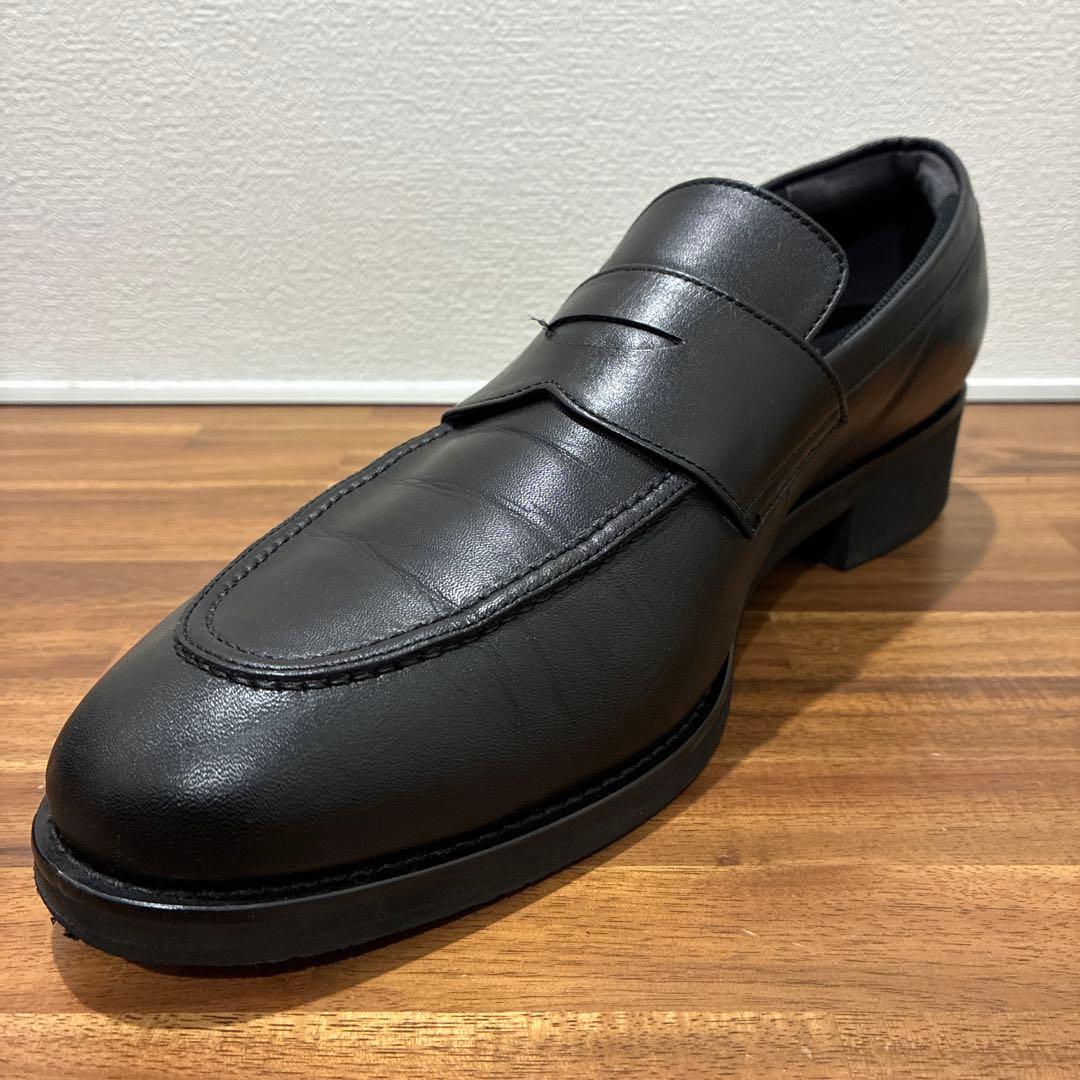 UNITED TOKYO ブラック 「いつでもレザーローファー」美品