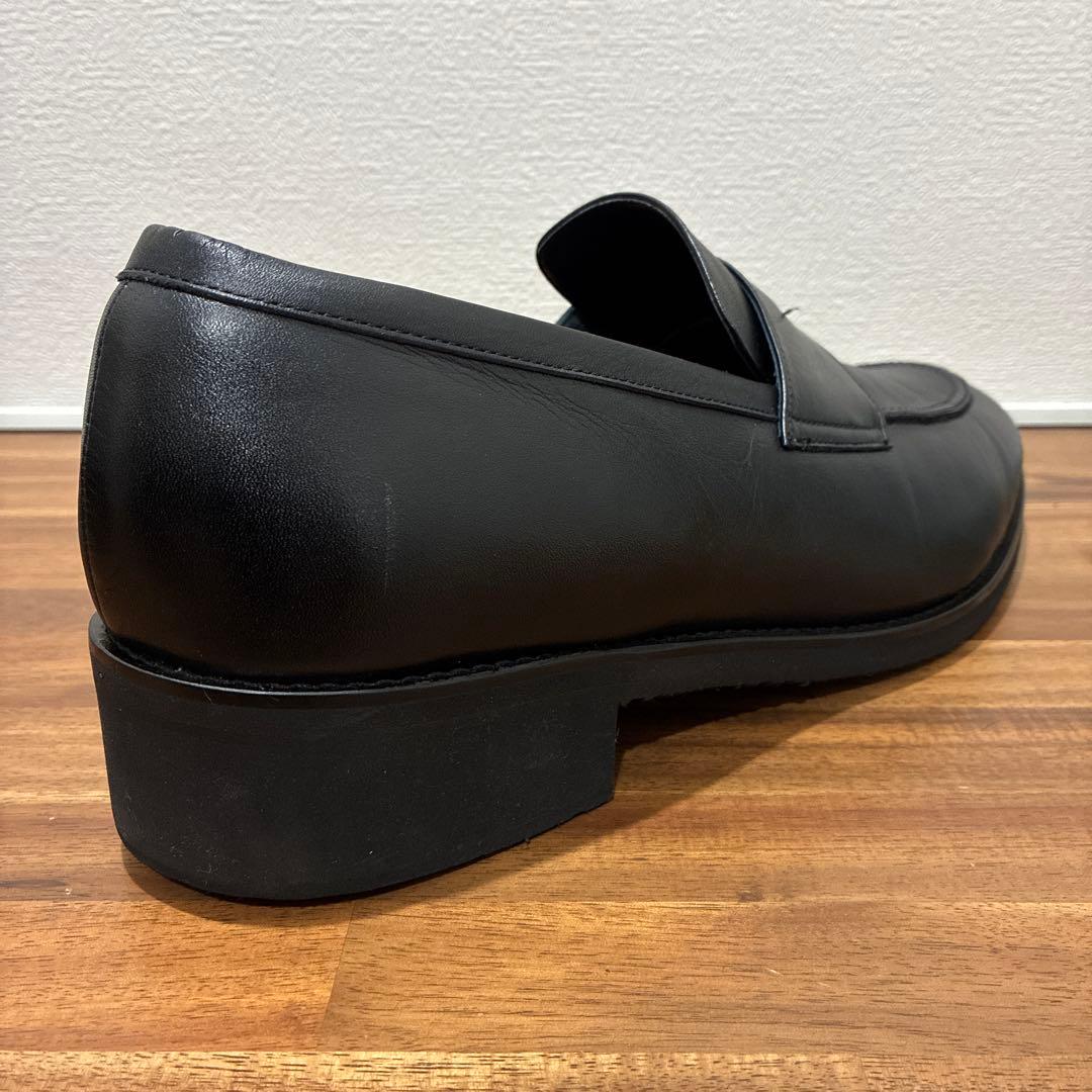 UNITED TOKYO ブラック 「いつでもレザーローファー」美品