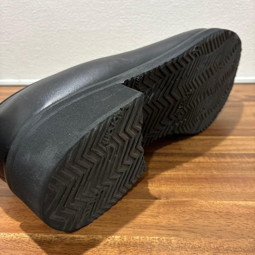 UNITED TOKYO ブラック 「いつでもレザーローファー」美品