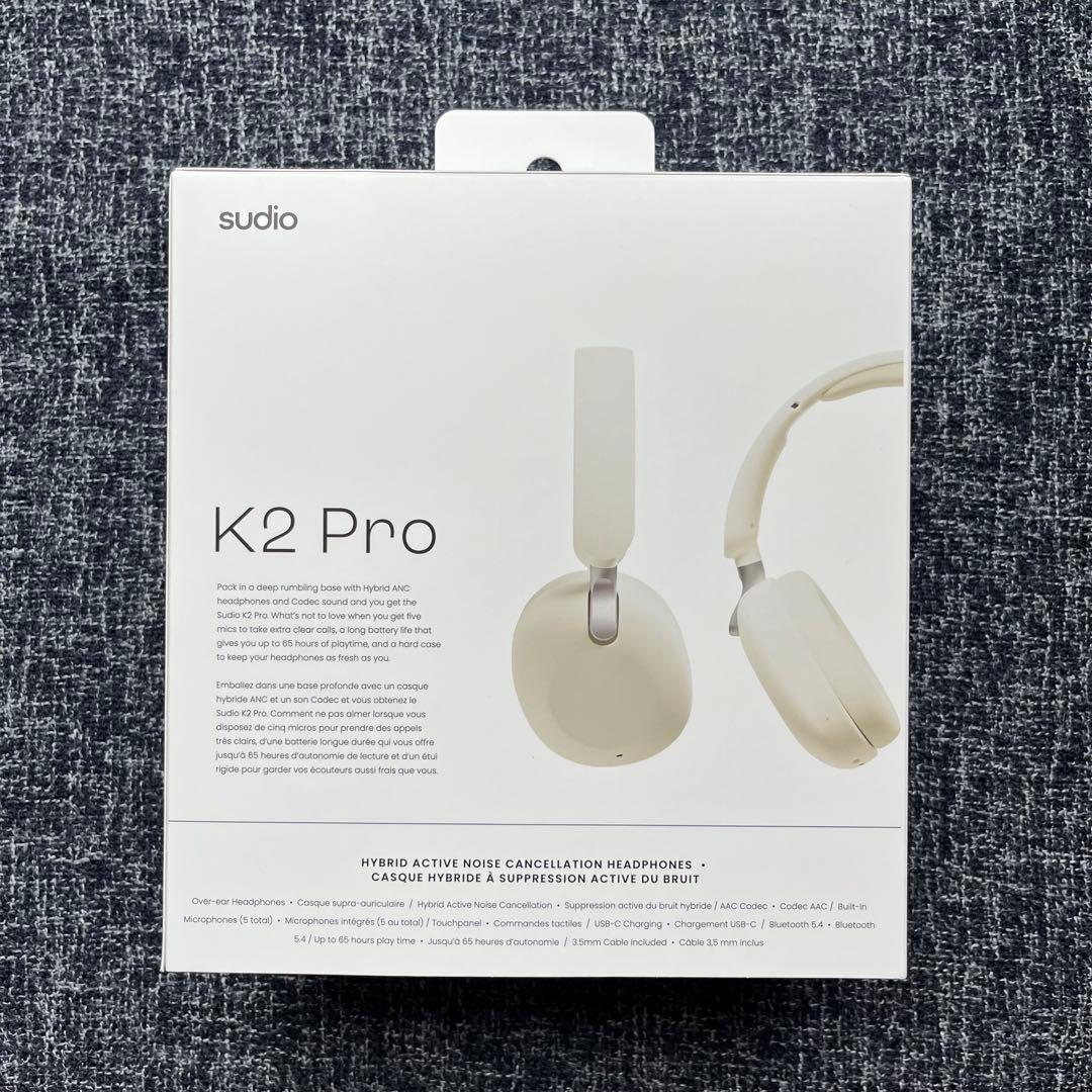 sudio K2 Pro ワイヤレスヘッドフォン　スーディオ　使用時間2時間