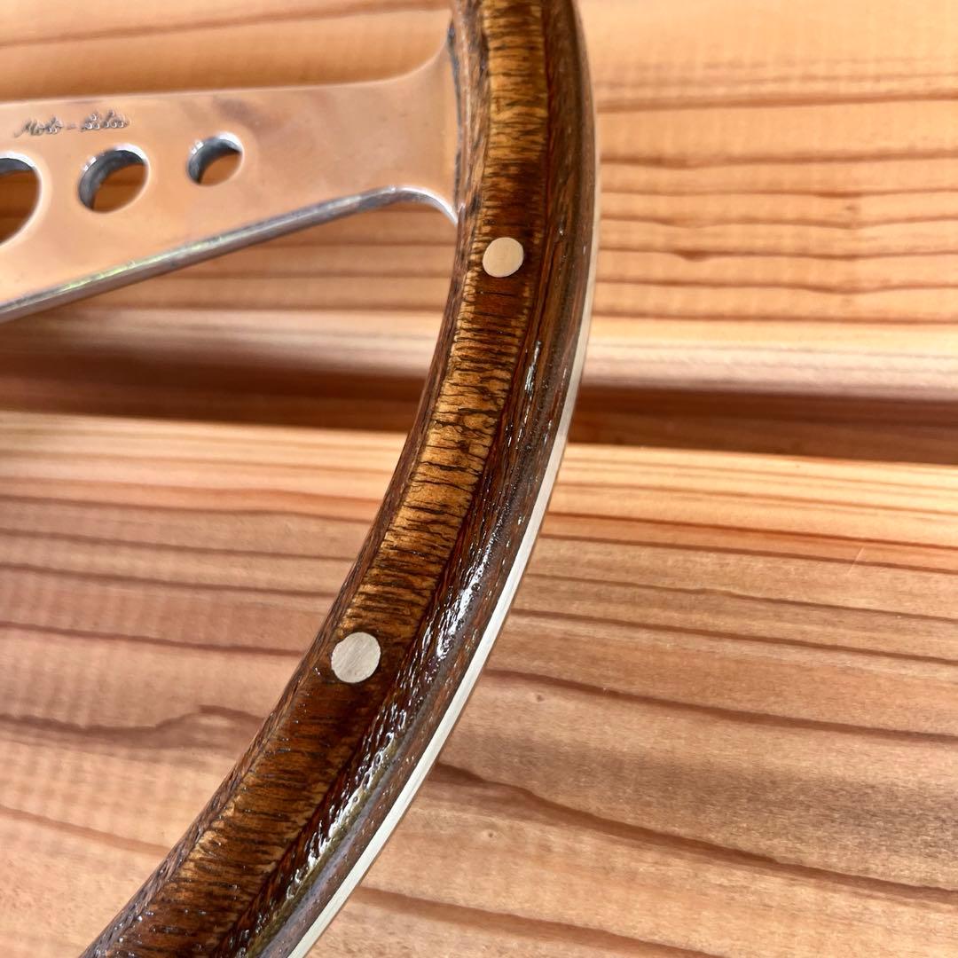 Moto-Lita ウッド ステアリング ⭐︎変換アダプター付き