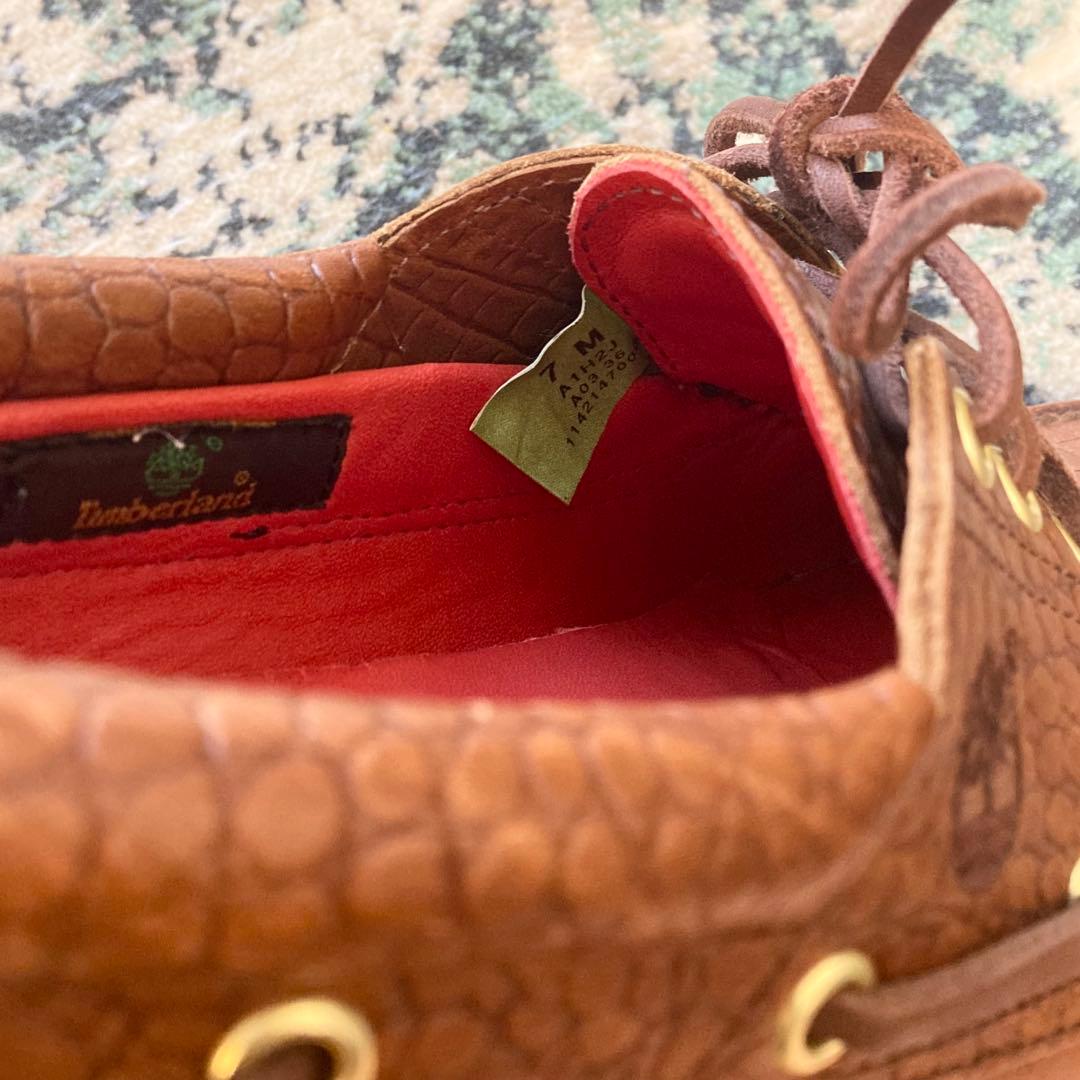 靴 Supreme Timberland 3-Eye Classic Lug US7