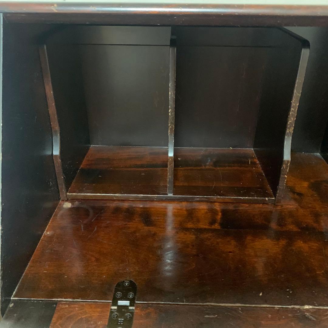 北海道民芸家具 ライティングビューロー デスク＋椅子セット販売可能