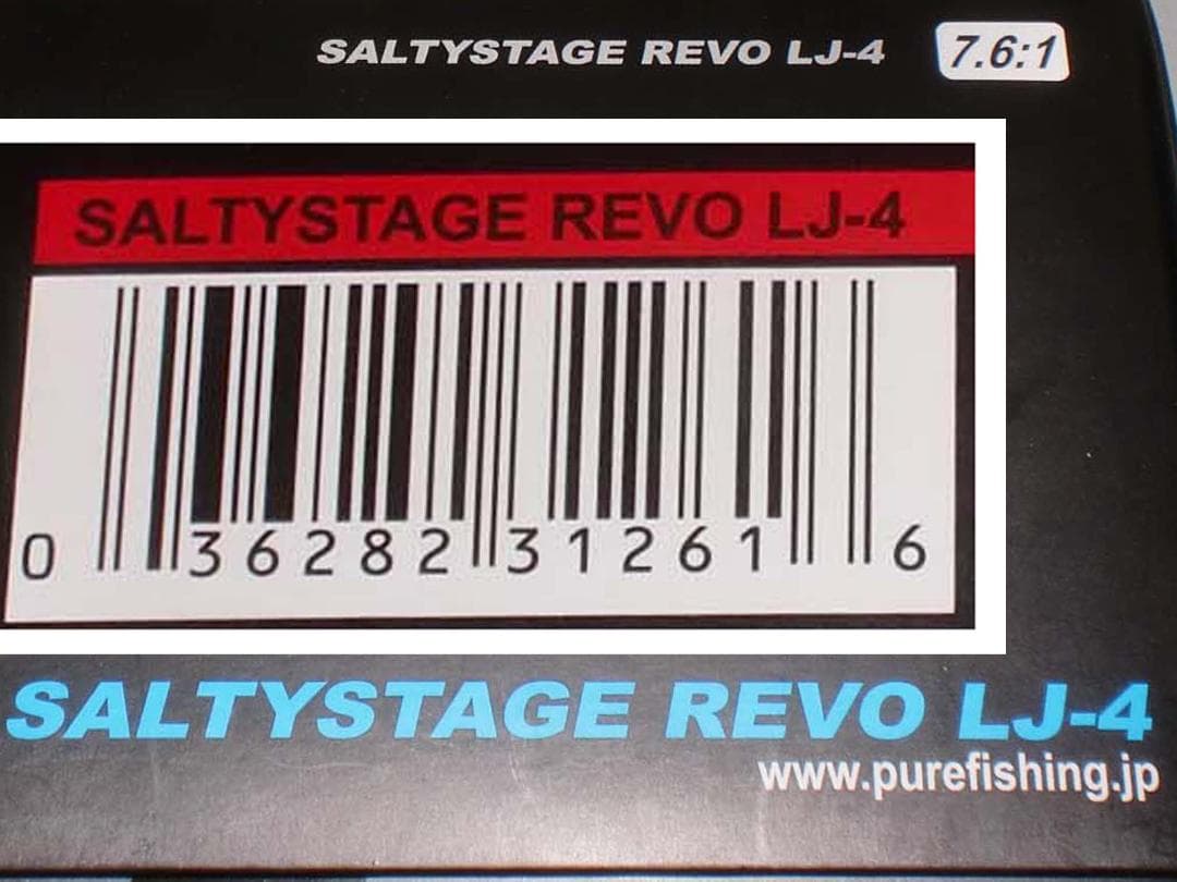 アブガルシア　ソルティーステージレボ　ＬＪ－４（Revo LJ-4）≪右巻≫新品