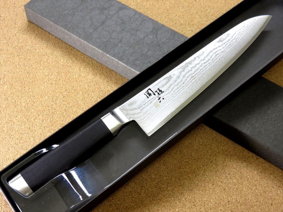 関の刃物 牛刀 210mm 貝印 関孫六 ダマスカス ステンレス複合材 包丁