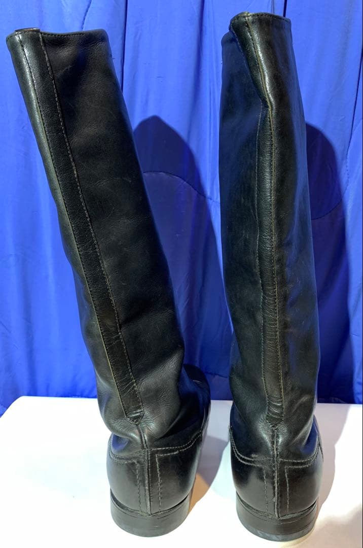 乗馬用 ロングブーツ 本革 Vibramソール ジョッキー.ライディングブーツ