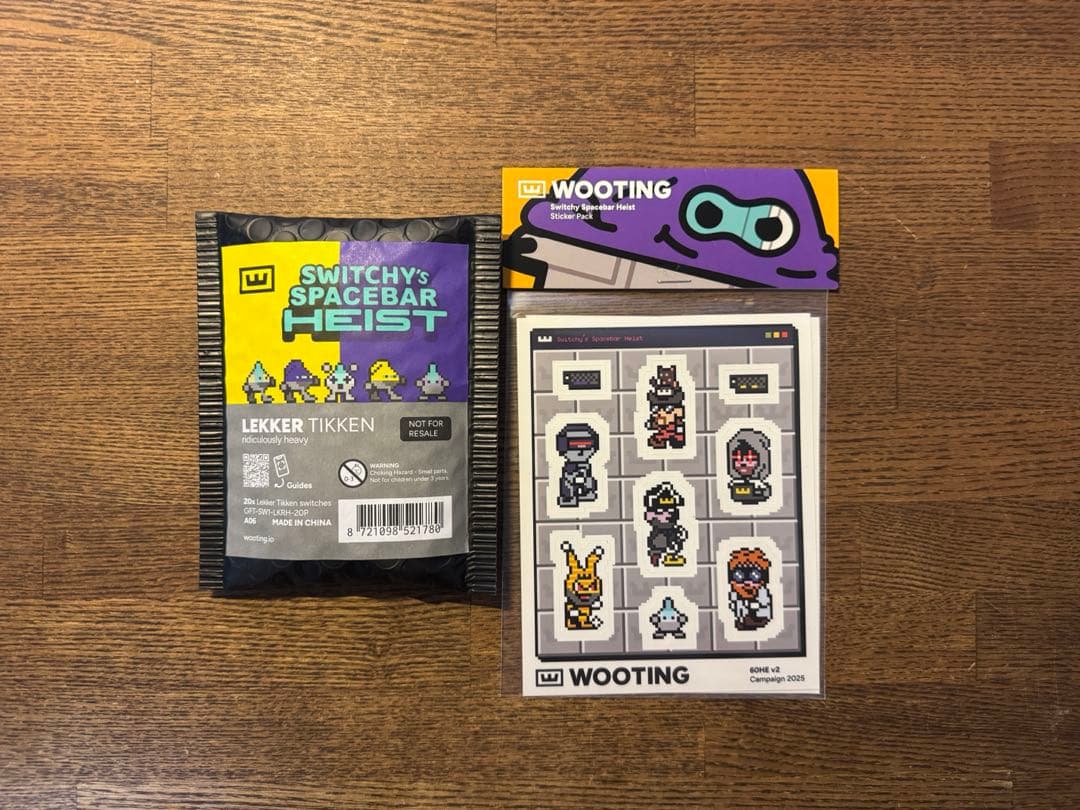 Wooting 60he v2 + トラベルケース　【未使用品】