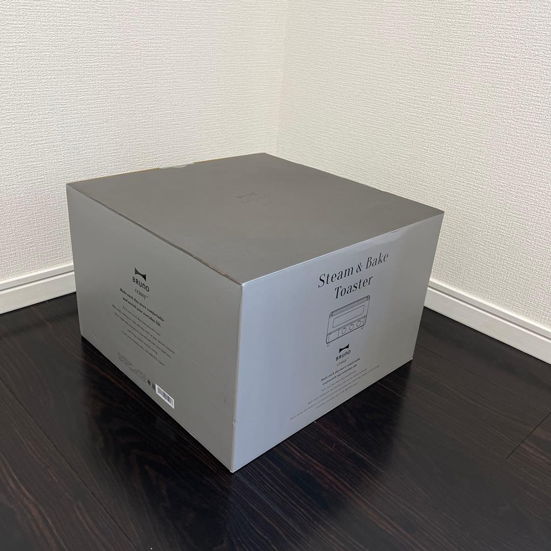 【新品未使用】ブルーノ スチーム＆ベイクトースター BOE067 ブラック