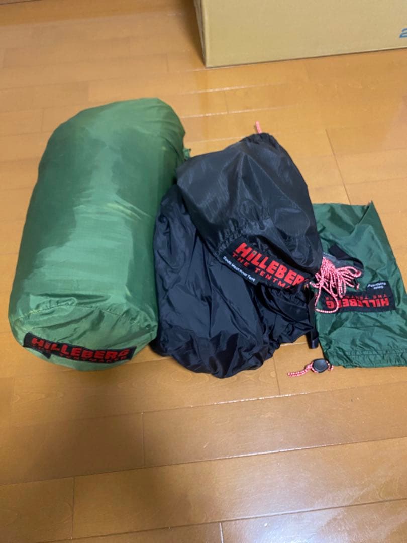 HILLEBERG ソウロ テント フットプリント、メッシュインナー付ヒルバーグ