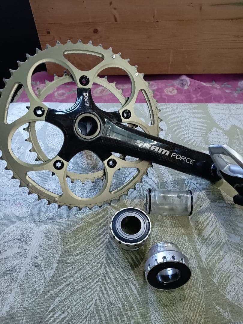SRAM FORCE クランクセット &　ULTEGGR ペダル