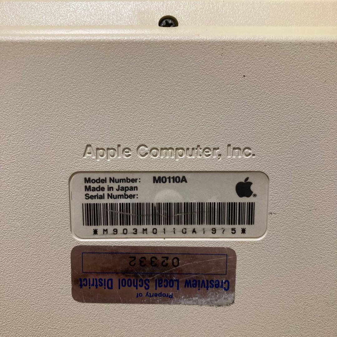 日本製Mactintosh Plus,128k,512kキーボード