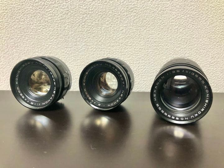コニカ　一眼レフカメラ　セット