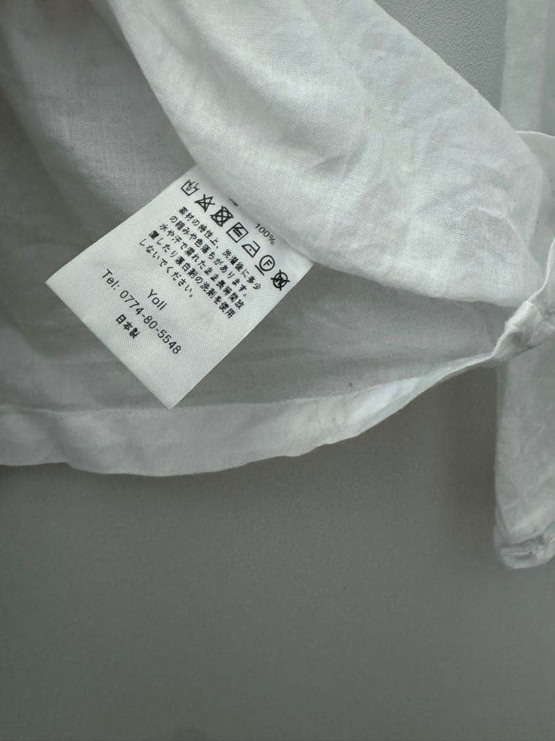 Yoli simple blouse ホワイト