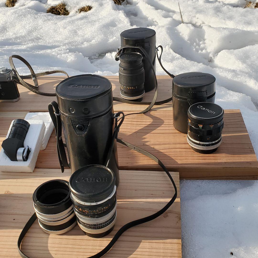 Canon 一眼レフ　フィルムカメラ＋レンズまとめて