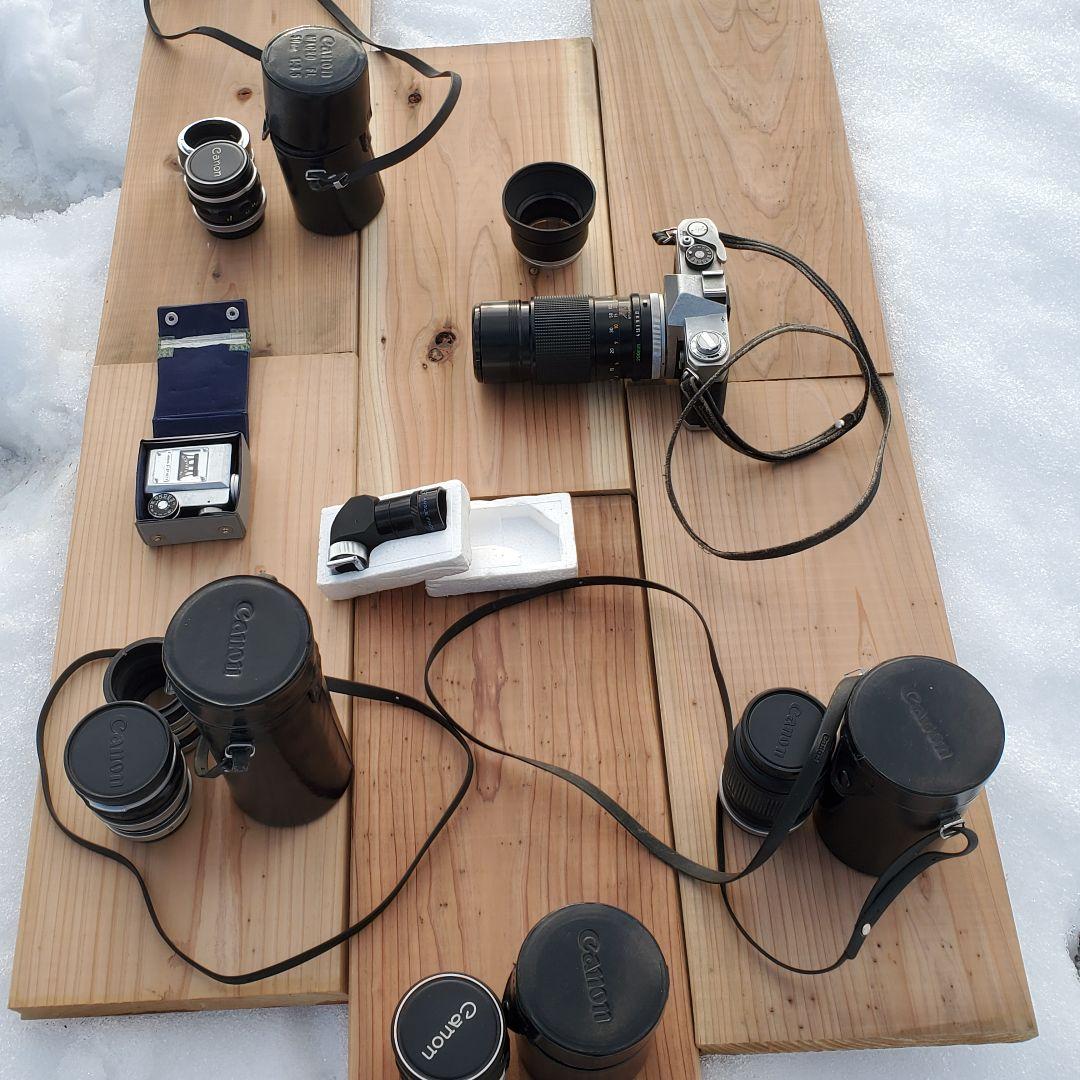Canon 一眼レフ　フィルムカメラ＋レンズまとめて