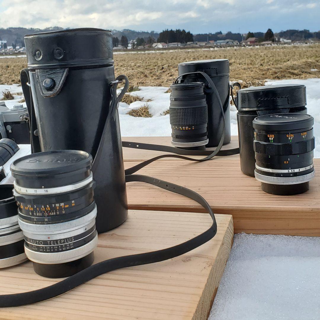 Canon 一眼レフ　フィルムカメラ＋レンズまとめて