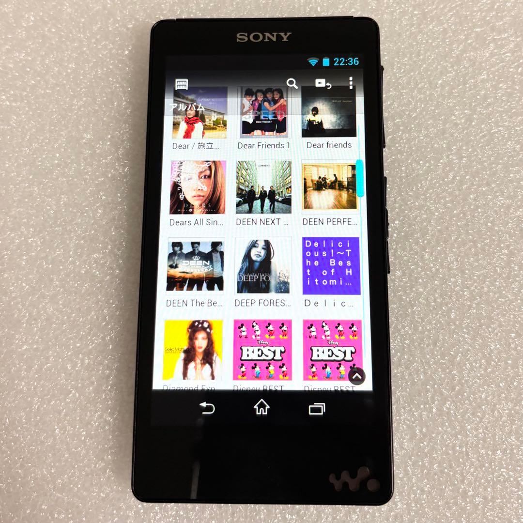 【超美品】SONY ウォークマン　NW-F885 16GB くろ　7136