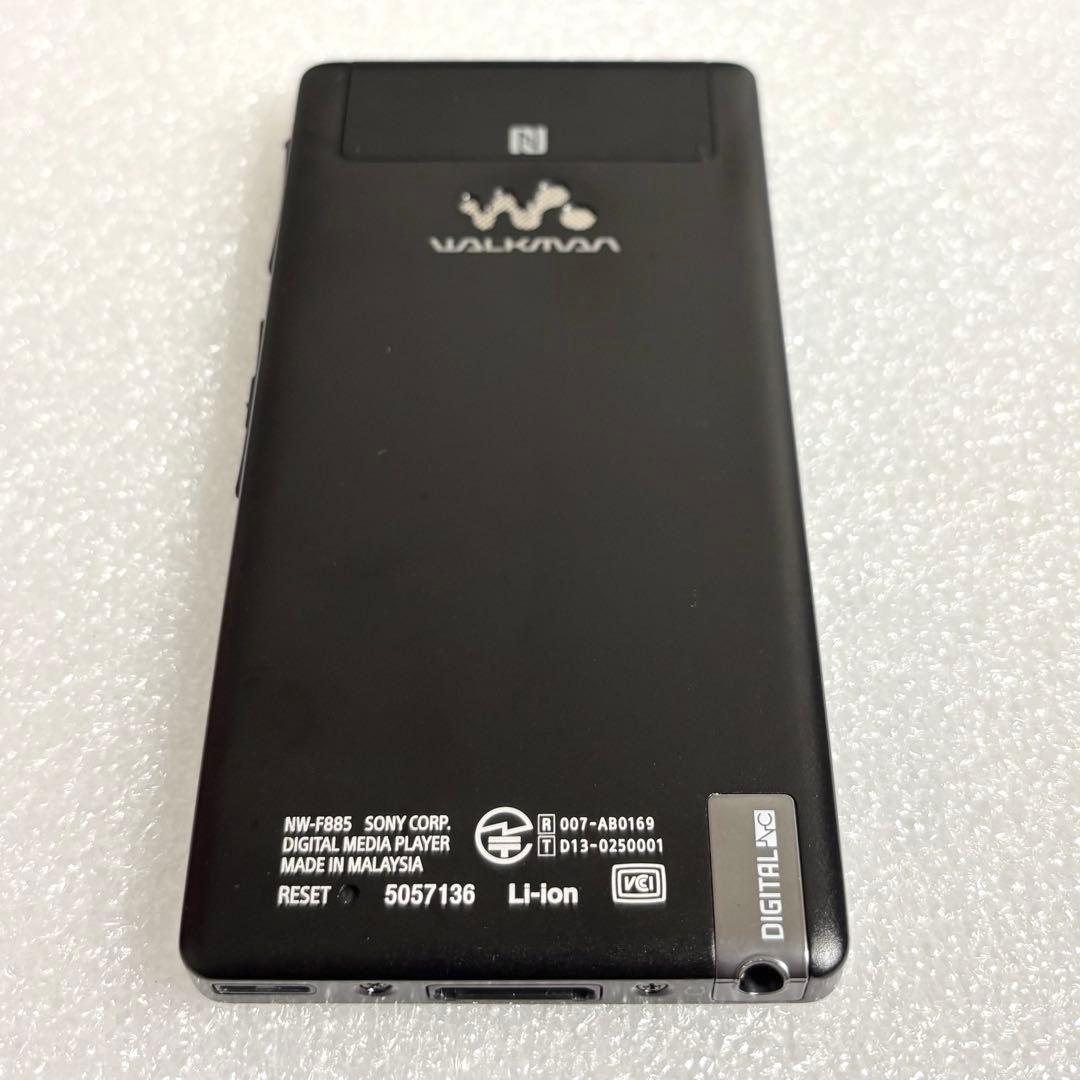 【超美品】SONY ウォークマン　NW-F885 16GB くろ　7136