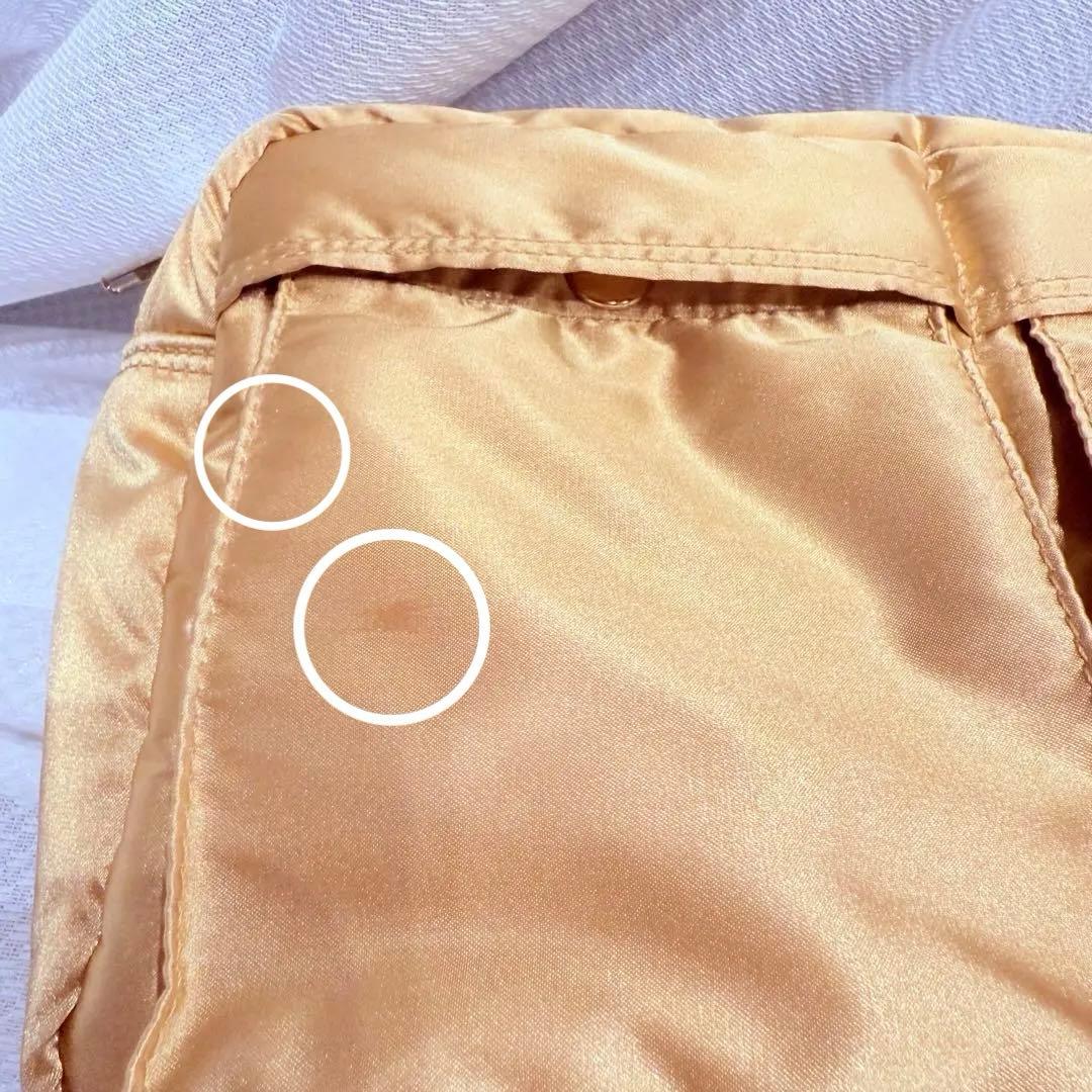 【希少】POTER タンカー　ビームス　ユナイテッドアローズ　金色　ボディバッグ