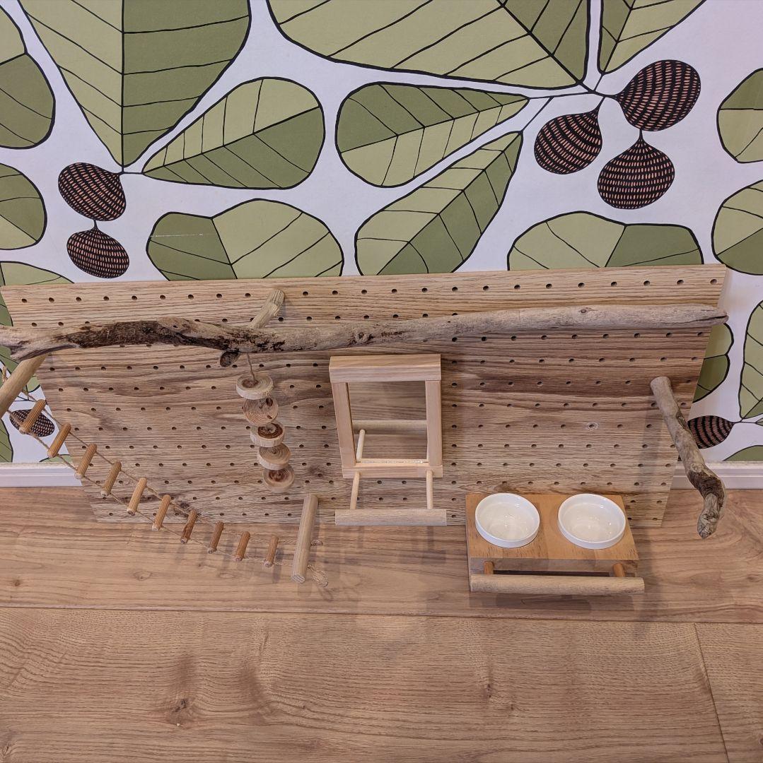 SALE【即納】現物１点　壁掛　バードジム　✨　パンチングボード