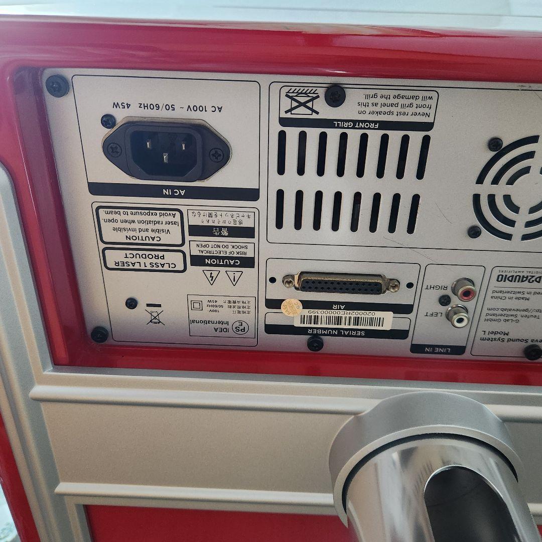 【動作品】GENEVA MODEL L レッド スタンド付き