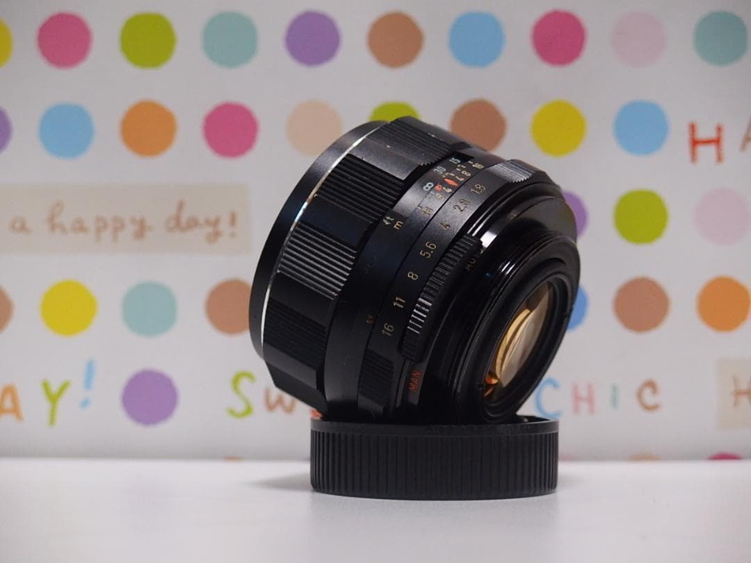 Super Takumar 55mm F1.8 SONY Eマウントアダプター付