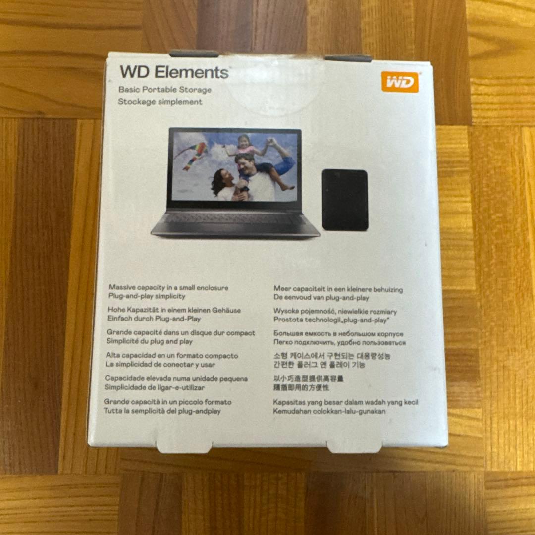 WD ポータブルHDD 5TB USB3.0 ブラック WD Elements
