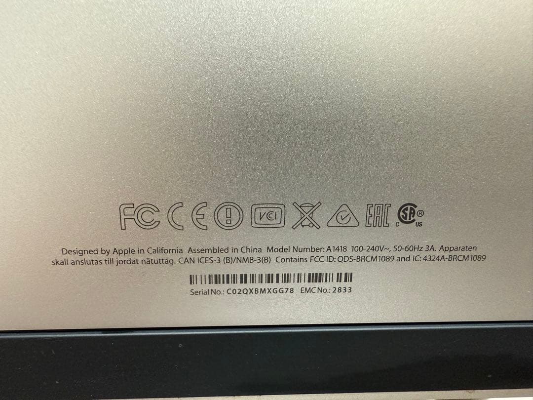 な*な様 Apple iMac Retina 4K 21.5インチ A1418