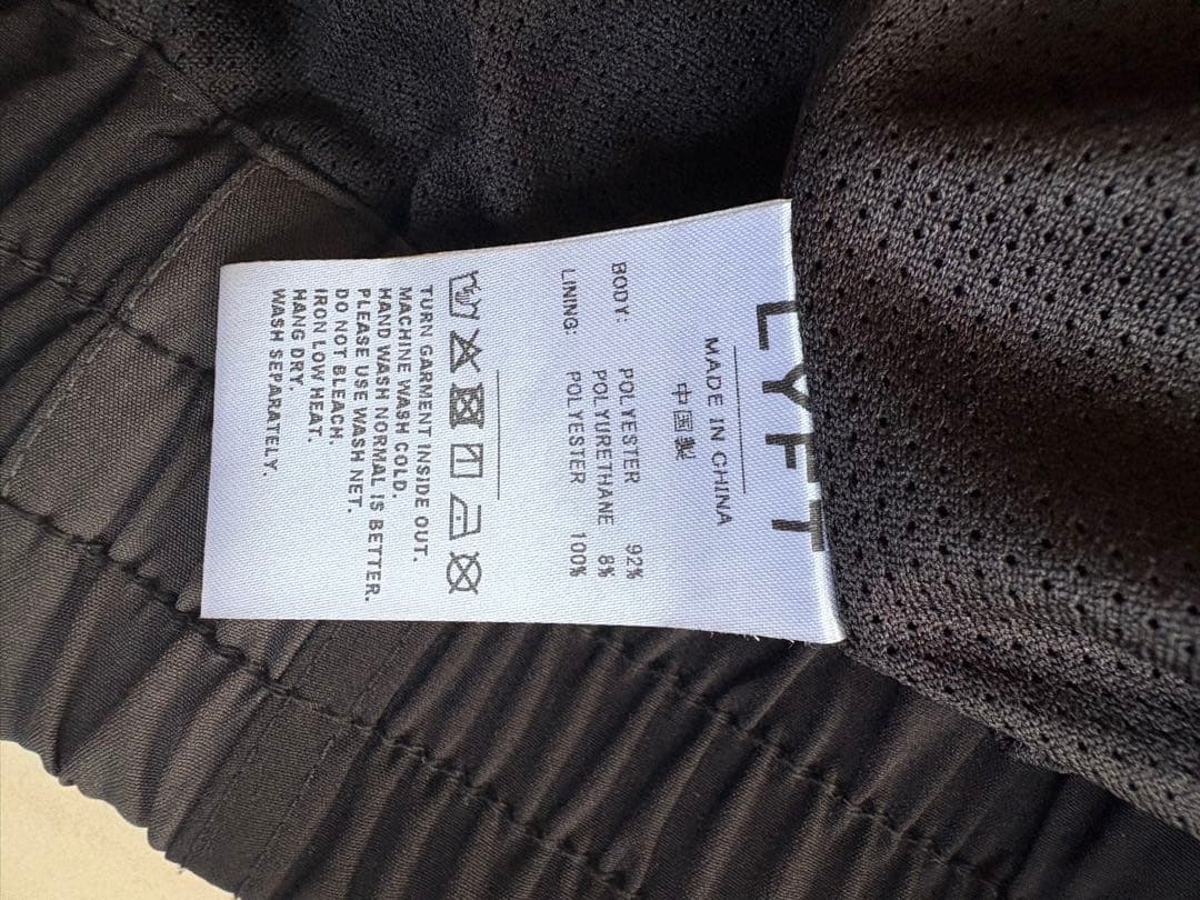 LYFT オーバーサイズトラックジャケット　店舗限定　オールブラック