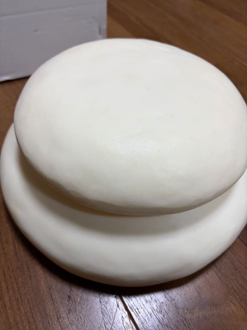 三升樹脂製鏡餅 新お鏡餅 二段重ね　仏具　神具　お正月