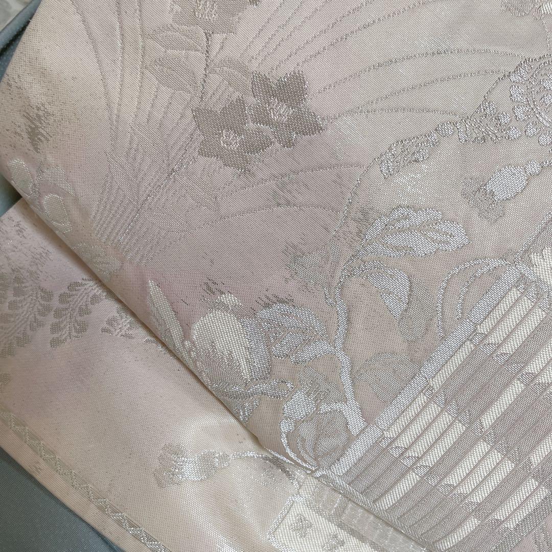 訪問着　フルセット　桜の木　手書き　手刺繍　着物　H2