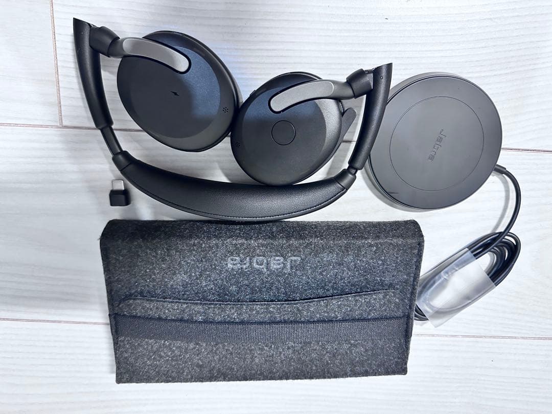 Jabra Evolve2 65 Flex type c 充電スタンド付き