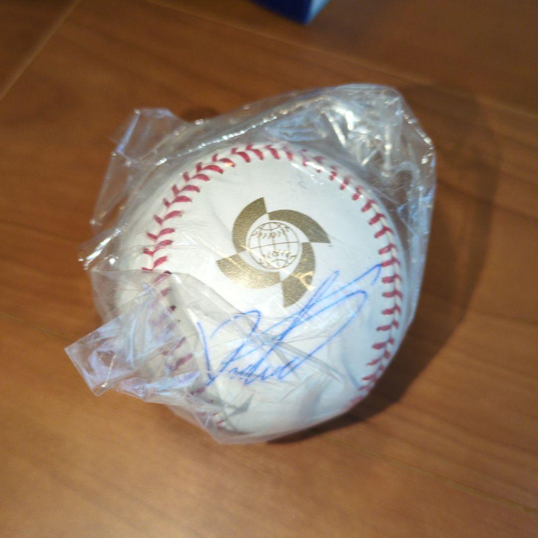 松坂大輔　WBC 公式ボール　直筆サイン入り