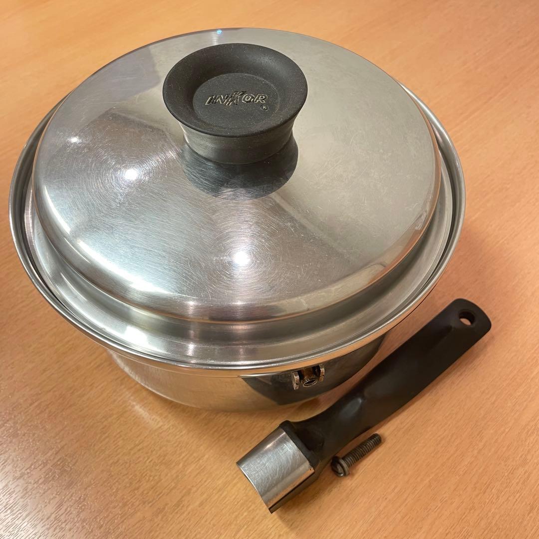 INKOR インコア 片手鍋　22.5 cm 5層構造