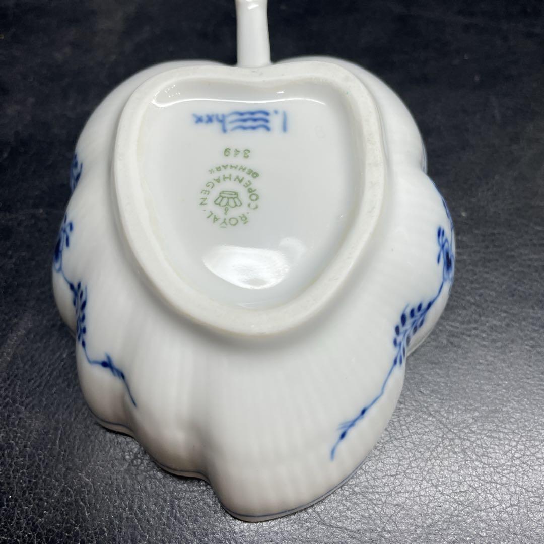 ロイヤルコペンハーゲン ブルーフルーテッド オープンシュガー