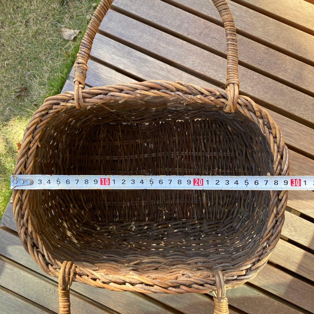 アケビ　カゴ　籠　バスケット