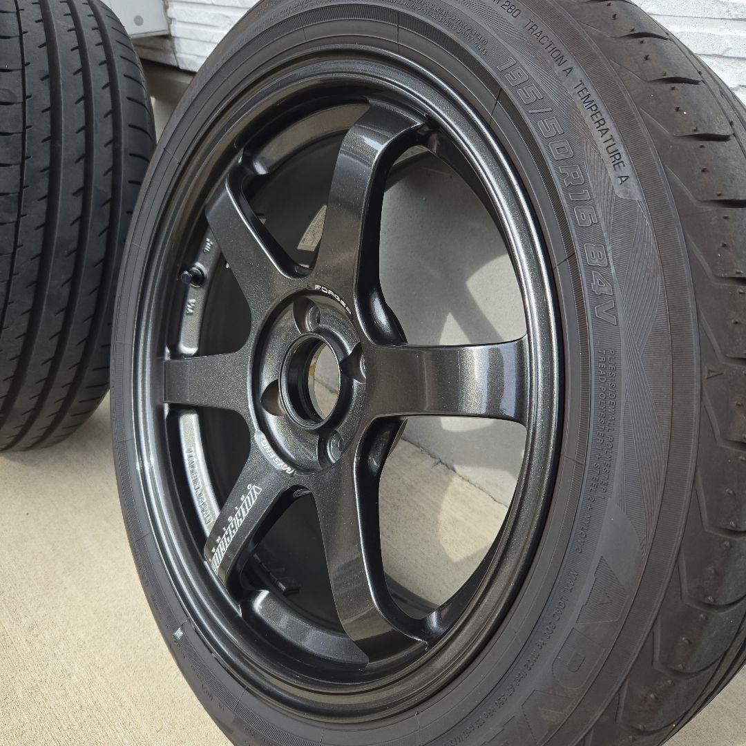 ​RAYS TE37SONIC 16インチ 7J +35 ADVAN V105