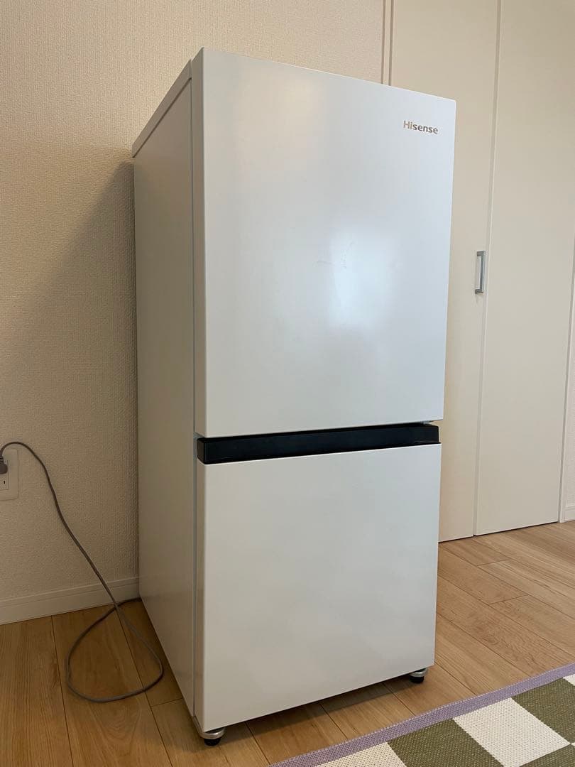 ハイセンス製 HR-D1304 130L 2ドア冷蔵庫(22年製)