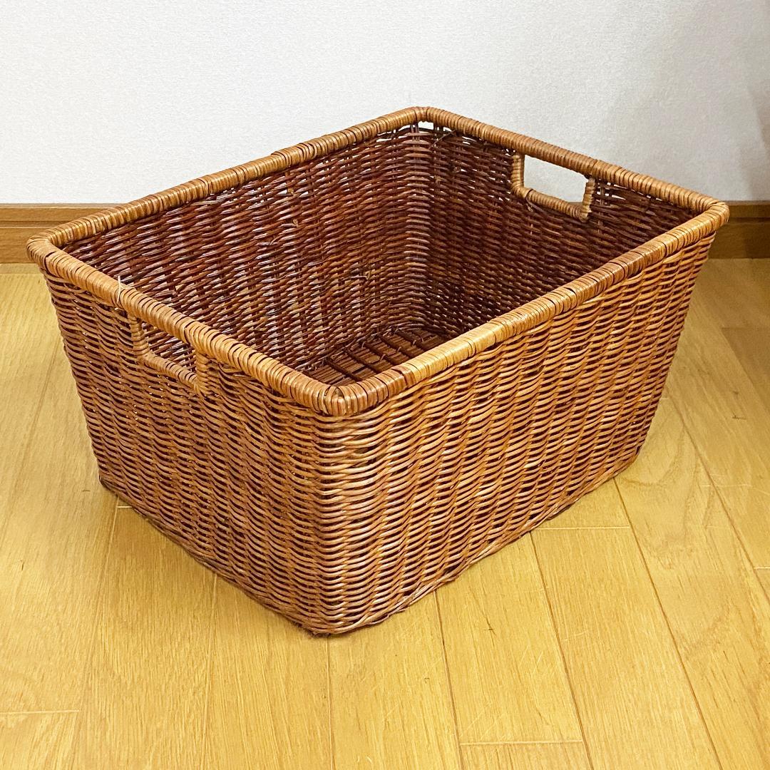ヴィンテージ品 籐籠 バスケット ８個セット
