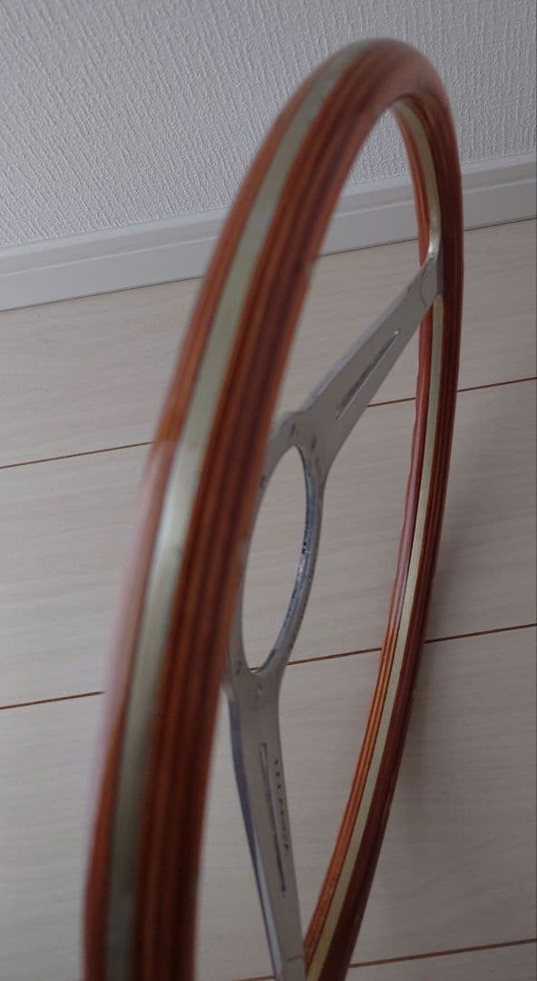 choutin LECARRA レカラ ウッドステアリング 当時物 希少