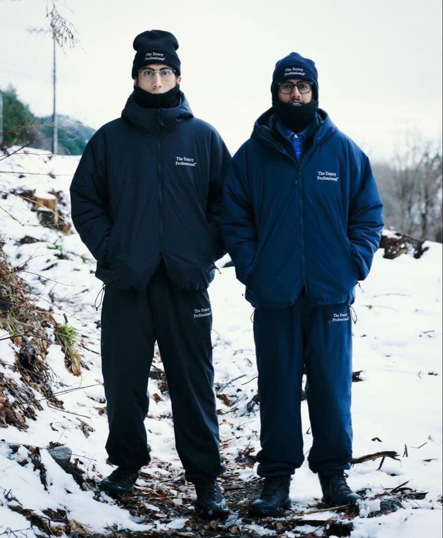 ENNOYとスタイリスト私物 PADDED NYLON SET UP XL