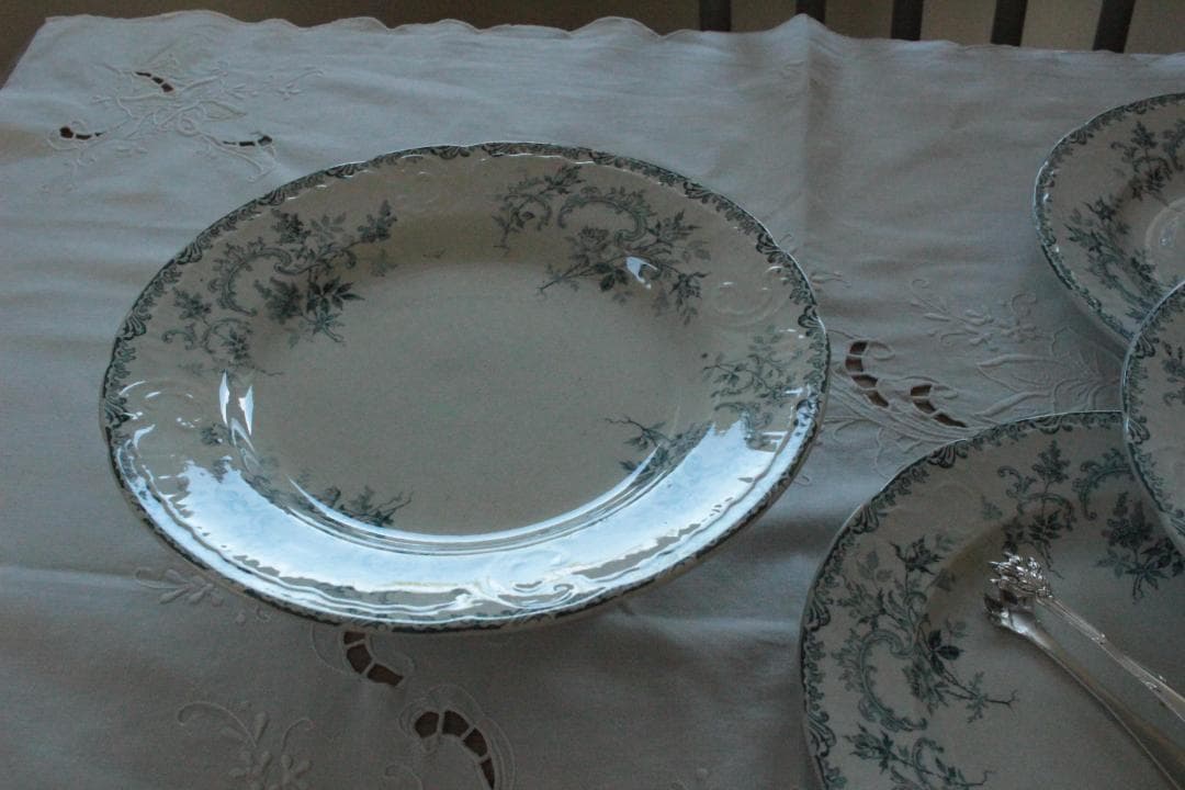 フランスアンティーク・ショワジールロワVILLARDコンポティエ・ケーキスタンド