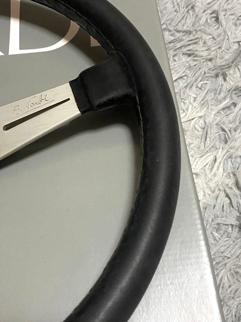 【NARDI】レザーステアリング　36Φ 【ナルディ】即決大歓迎