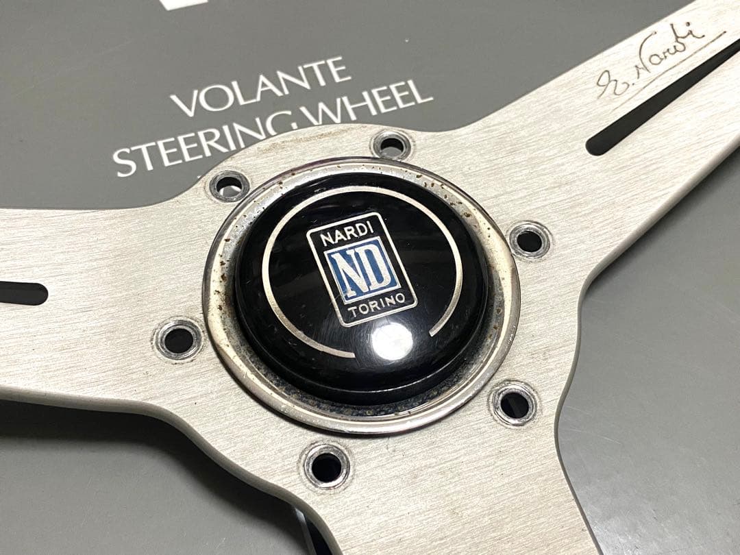 【NARDI】レザーステアリング　36Φ 【ナルディ】即決大歓迎