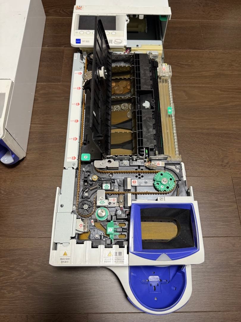 説明書付 新硬貨可　GLORY硬貨/紙幣自動釣銭機 RT-300＆RAD-300