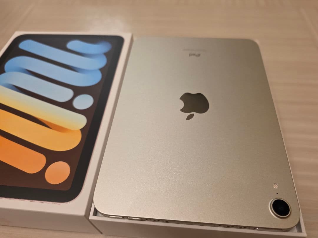 【極美品】iPad mini 第6世代 Wi-Fi版64GB スターライト