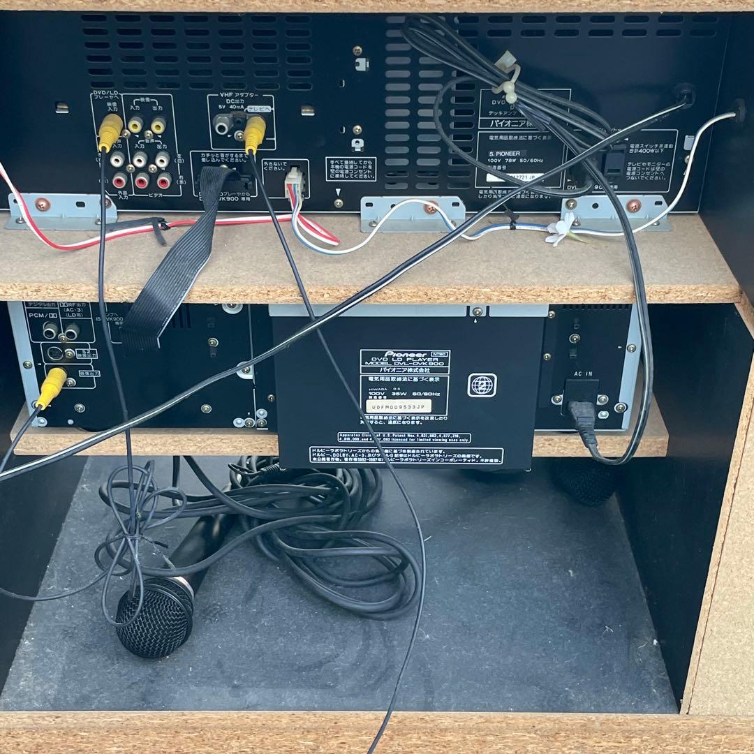 Pioneer パイオニア DVK-900 DVD LD カラオケ　稼働確認済み