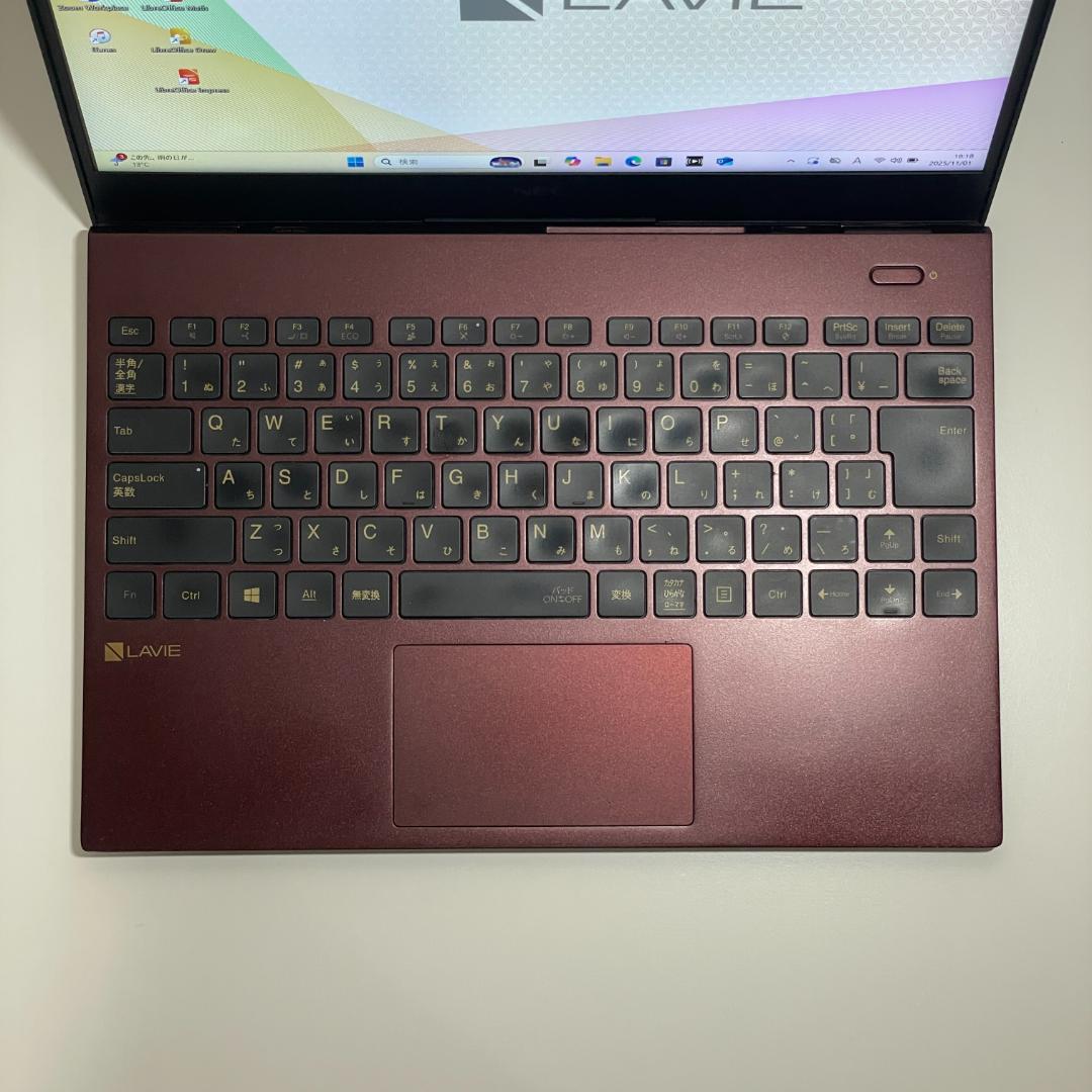 第11世代i5 LAVIE Pro Mobile SSD512GB FHD 軽量